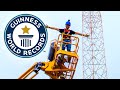 Building The Largest Popsicle Stick Tower with Manual do Mundo - Guinness World Records