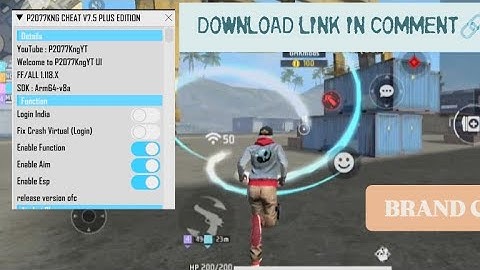 P2077KNG CHEAT UPDATED MOD MENU OB51 ANTIBAN FULLY 100%SAFE FF MOD CS/BR RANK WORKING BY BRAND CHEAT