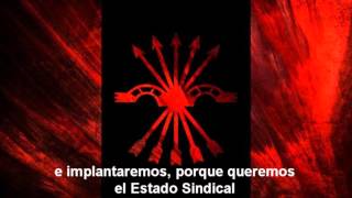 Video thumbnail of "Spanish Falange - Viva la revolución"