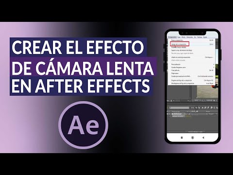 ¿Cómo crear el efecto de cámara lenta en AFTER EFFECTS como un profesional?