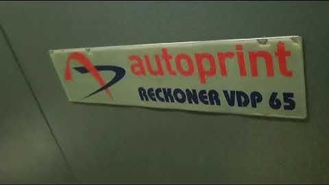 Variable Data inkjet Printing, Auto print,Reckoner,VDP,65, four hand,2012 model,