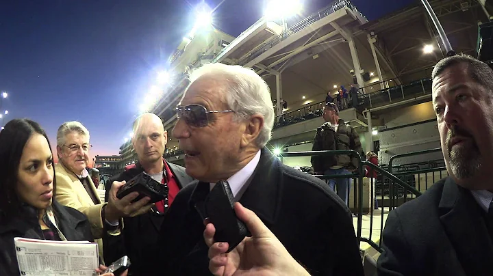 D. Wayne Lukas and Willis Horton on Clark Win