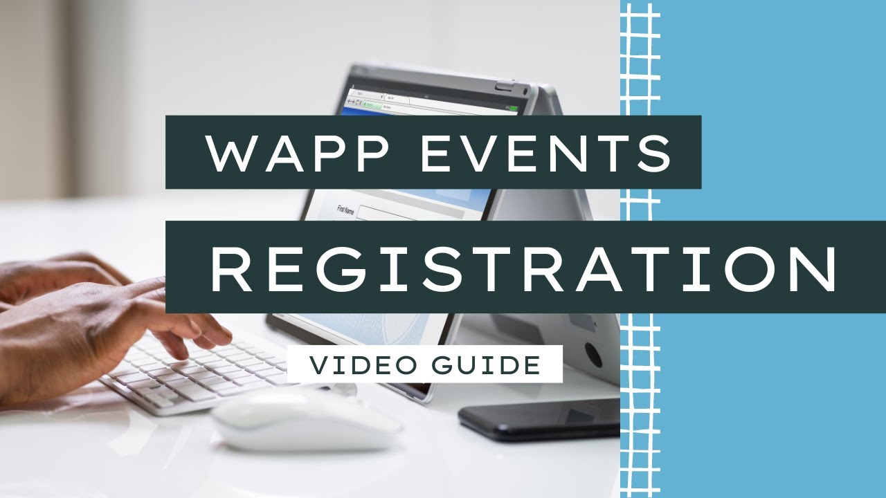 How to register on WAPP's event? - YouTube