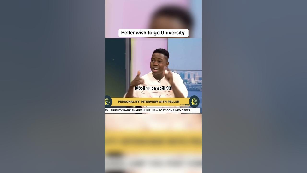 Peller wish to go university - YouTube