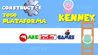 Construct 2 - Jogo Plataforma Kenney - 02 Criando o player e suas animações