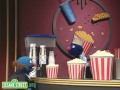 Sesame street grover at the movies