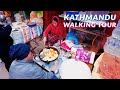 Everyday life in kathmandu durbar square  historic old towns of kathmandu city  travel nepal 4k