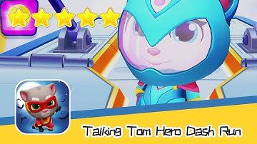 Talking Tom Hero Dash - Run Game Day 117 Walkthrough RACCOON CHASE Recommend index five stars