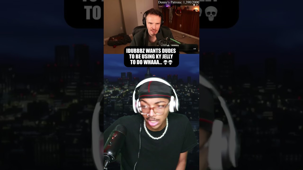 IDUBBBZ WANTS DUDES TO BE USING KY JELLY TO DO WHAAA... 💀💀