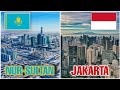 Nur-Sultan (KAZAKHSTAN) VS Jakarta (INDONESIA)