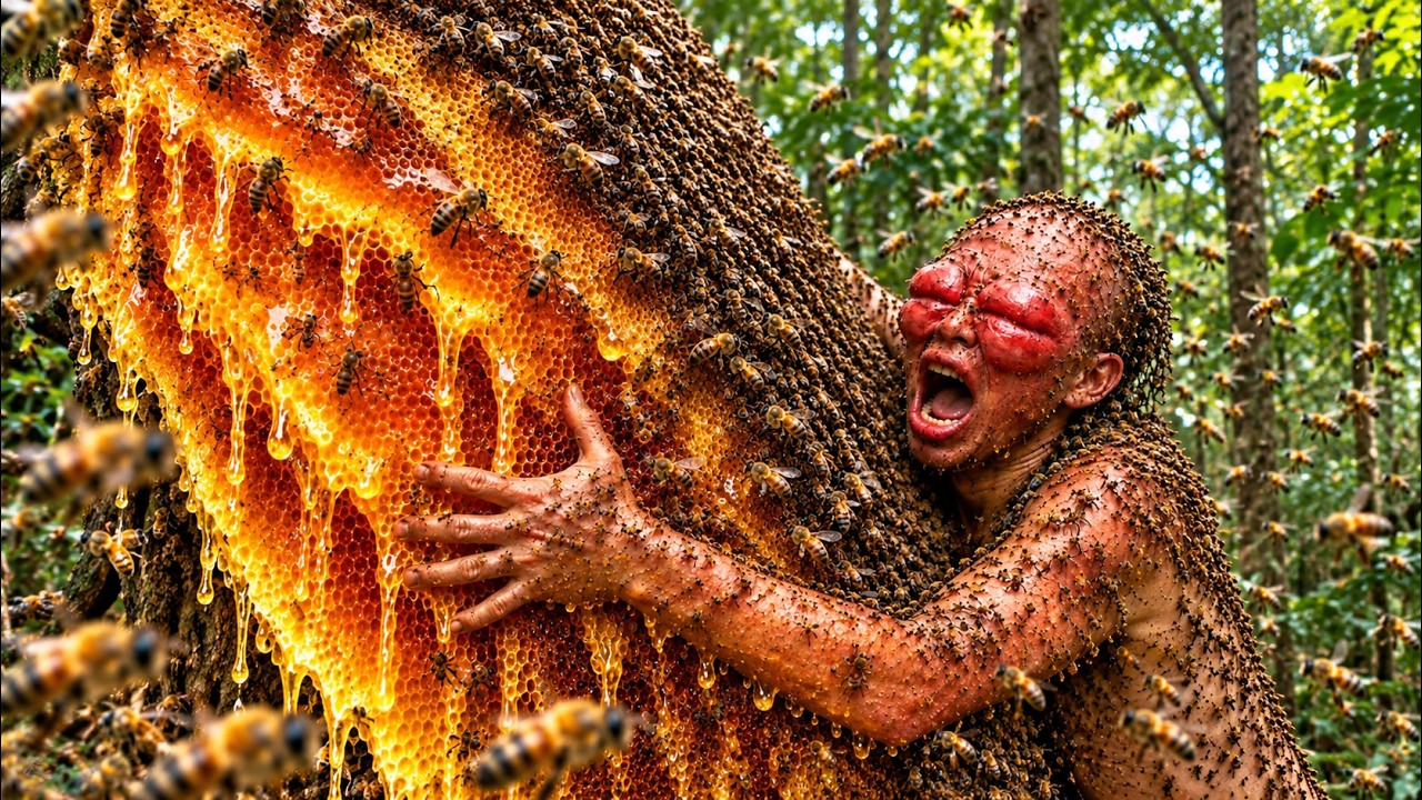 Extreme Honey Hunting | Danger at Every Step! - YouTube