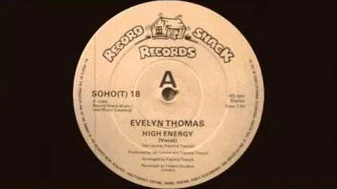 Evelyn Thomas - High Energy (Record Shack Records ...