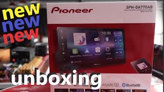 NEW PIONEER SPH-DA77DAB UNBOXING AND POWER UP screenshot 5