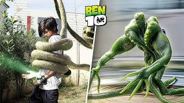 Ben 10 Wildvine Transformation in Real Life!