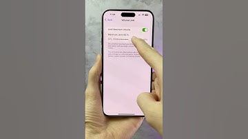 How to LIMIT maximum VOLUME on iPhone #apple #iPhone #tips #tricks #technology