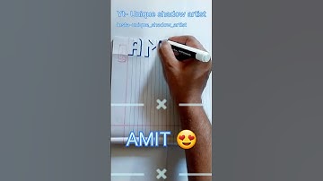 Amit name shadow comment your name I will write it 😍🥰