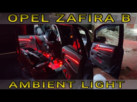 OPEL ZAFIRA B: ambient light