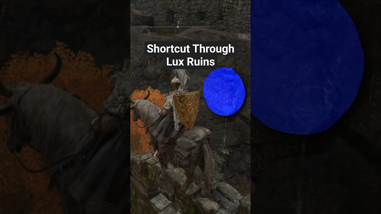 Shortcut Through Lux Ruins #eldenring #particularspaghetti