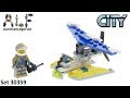 Lego City 30359 Mountain Police Water Plane - Lego Speed Build Review