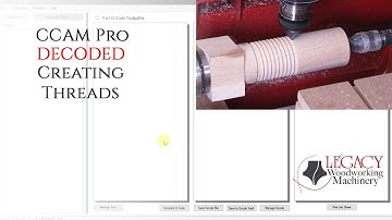 Master Spiraaldraad Gereedschapspaden in Cam Pro | Houten draden eenvoudig gemaakt