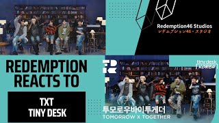 투모로우바이투게더 (TXT) : Tiny Desk Korea Special (Redemption Reacts)