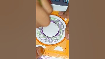 The spirograph art #spirograph #satisfying #spiroart #shorts #youtubeshorts