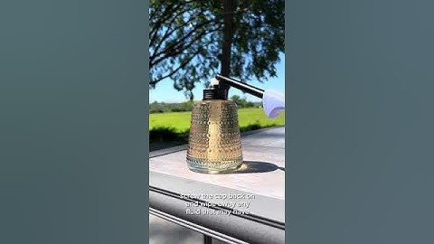 How To Properly Use A Table Torch #tiki #shorts