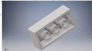Inventor Lego Block Tutorial