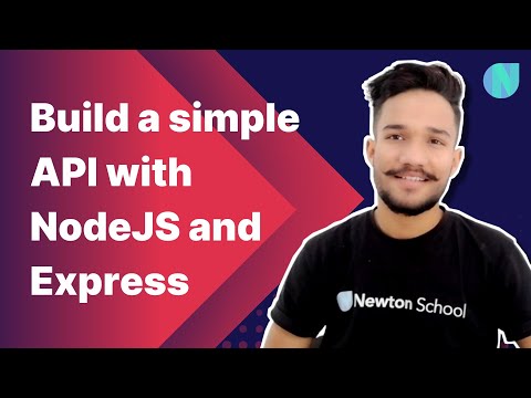 How to build a simple API with NodeJS and Express | Coding Monks