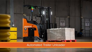 Fox Robotics – Automated Trailer Unloader Forklift