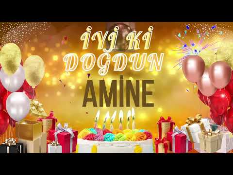 AMİNE - Doğum Günün Kutlu Olsun Amine