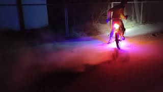 Бернаут На Електробайке. Бернаут На Електровелосипеде. Burnout Electro Bike