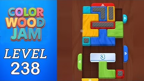 Color Wood Jam Level 238 Walkthrough
