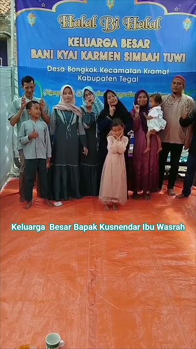 Keluarga  Besar Bapak Kusnendar Ibu Wasrah