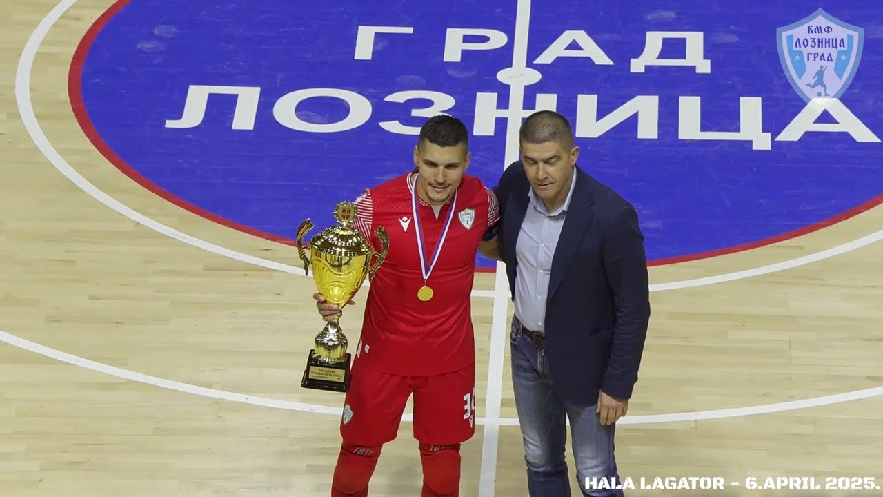 Ovako smo osvojili Kup Srbije! Iz našeg ugla. Loznica,hala Lagator 6. April 2025.