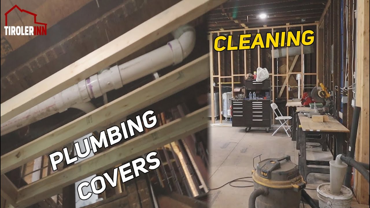 Cleaning And Covers The Plumbing Pipes | TirolerInn the Renovation