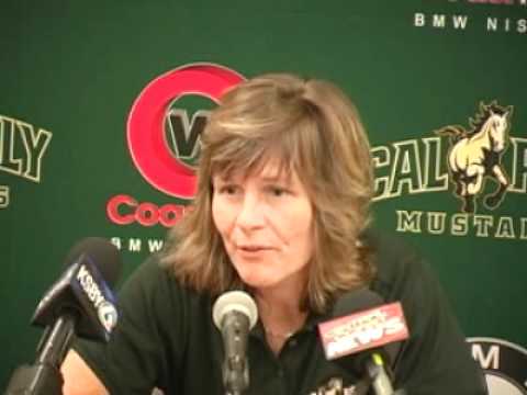 Cal Poly Women's Basketball Coach Faith Mimnaugh