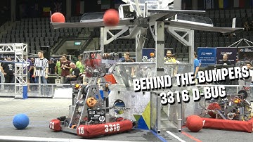 Watch: Behind the Bumpers with 3316 D-Bug | Rapid React Robot