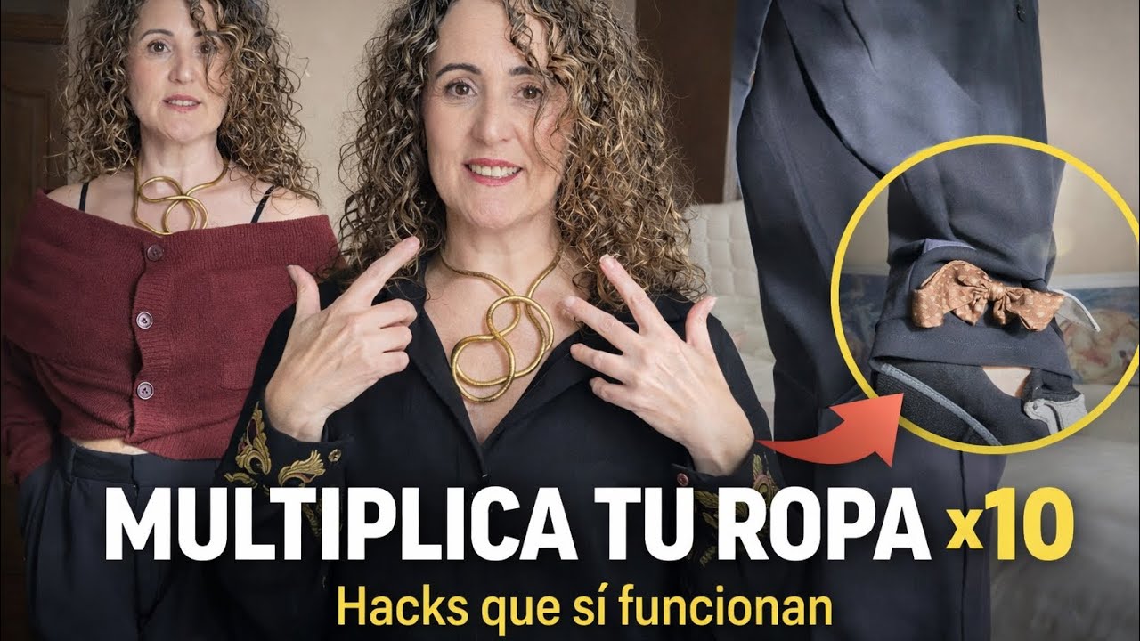 10 HAKS PARA SACARLE MÁS PARTIDO A TU ROPA!! ✨🪡 👗 #trucosmoda #haksmoda 