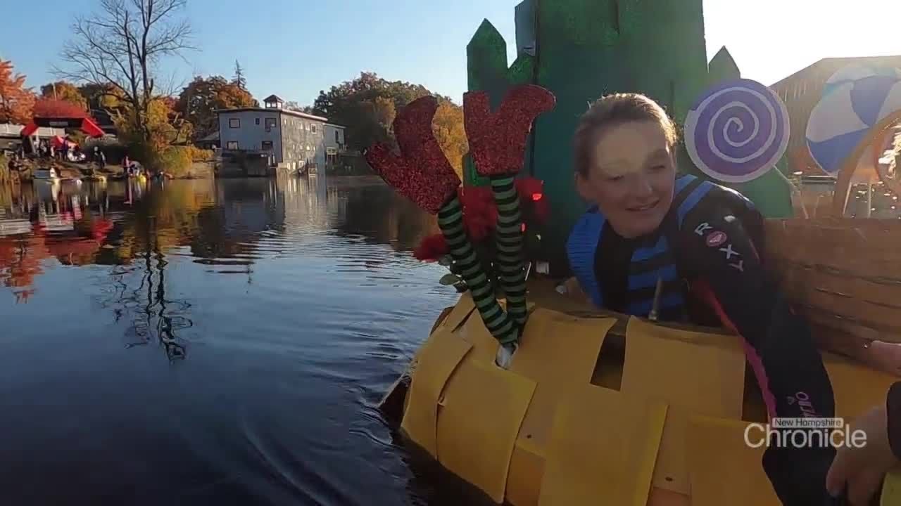 Monday, November 7th Erin in The Goffstown Pumpkin Regatta YouTube