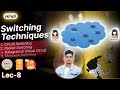 Switching Techniques in Computer Networks | Circuit, Message & Packet Switching Explained | Hindi