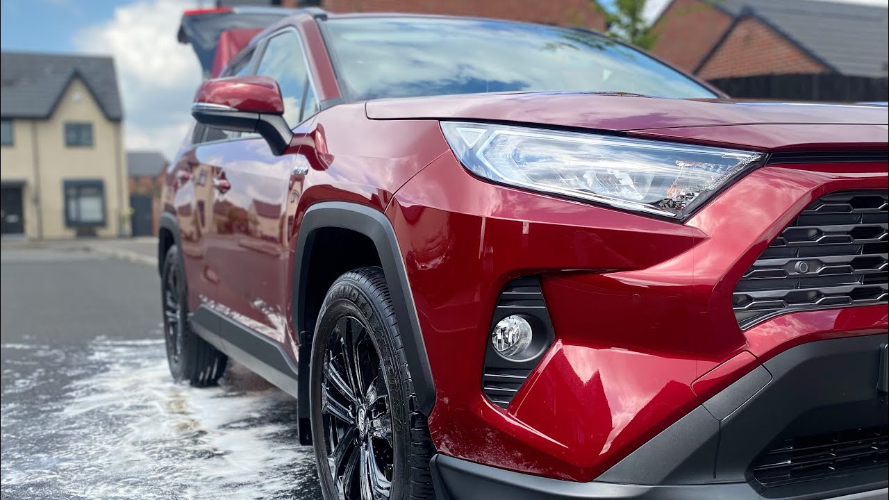 Toyota Rav 4 deep exterior clean SnowFoam satisfaction 😍 - YouTube