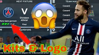 How To Create PSG (Paris Saint Germain) Kits & Logo 2020-21 | Dream League Soccer 2020