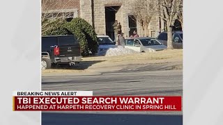 TBI execute search warrant in Spring Hill