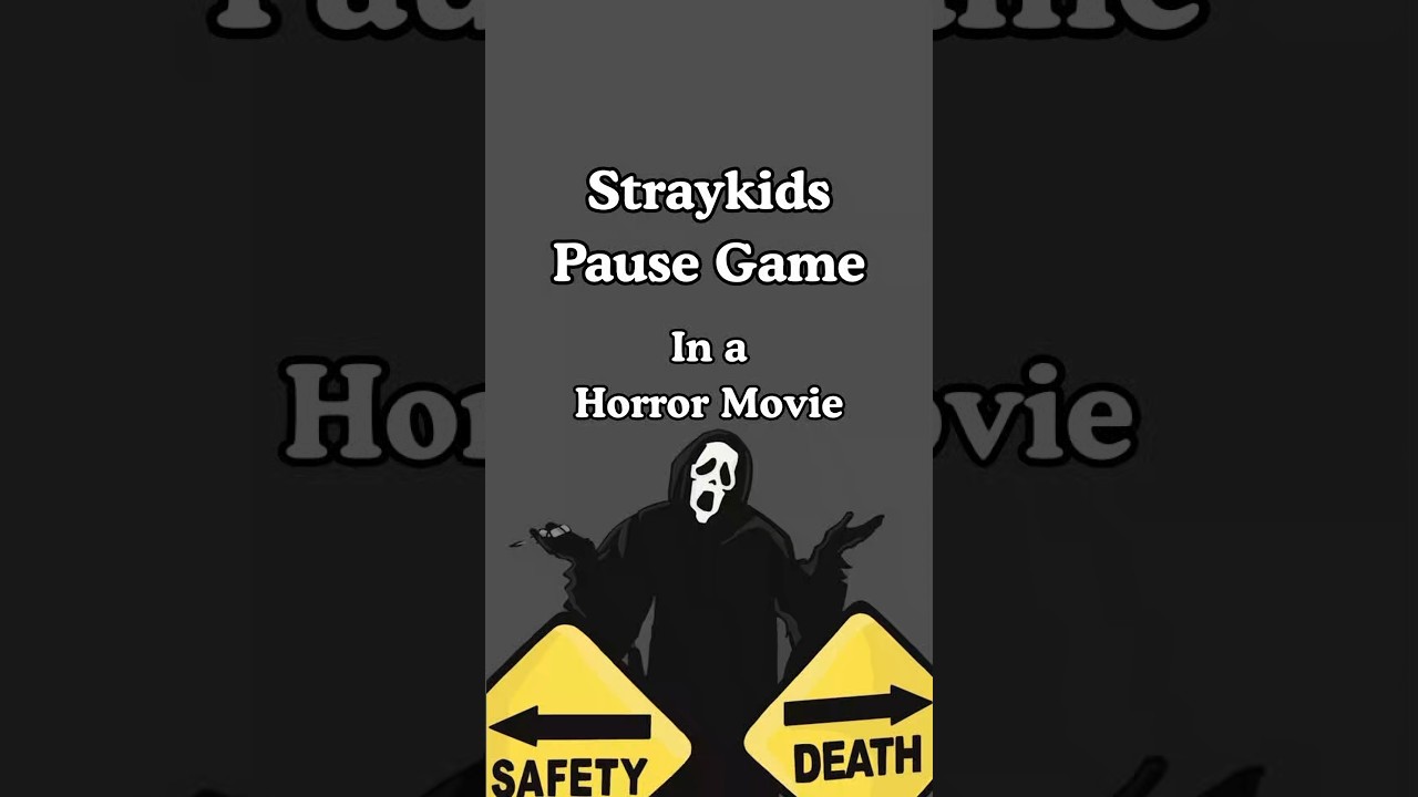 Straykids Pause Game in a Horror Movie 