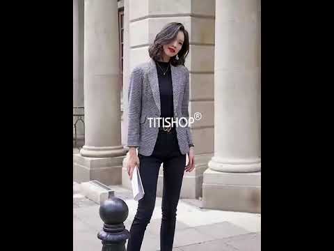 Áo blazer nữ đẹp sang tại các store TITISHOP | shop bán áo blazer nữ đẹp
