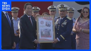 岸田総理がフィリピン沿岸警備隊を訪問 日本供与の大型巡視船を視察 中国念頭に関係強化  ｜TBS NEWS DIG