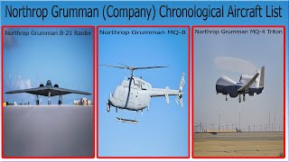 Northrop Grumman (Company) Chronological Aircraft List