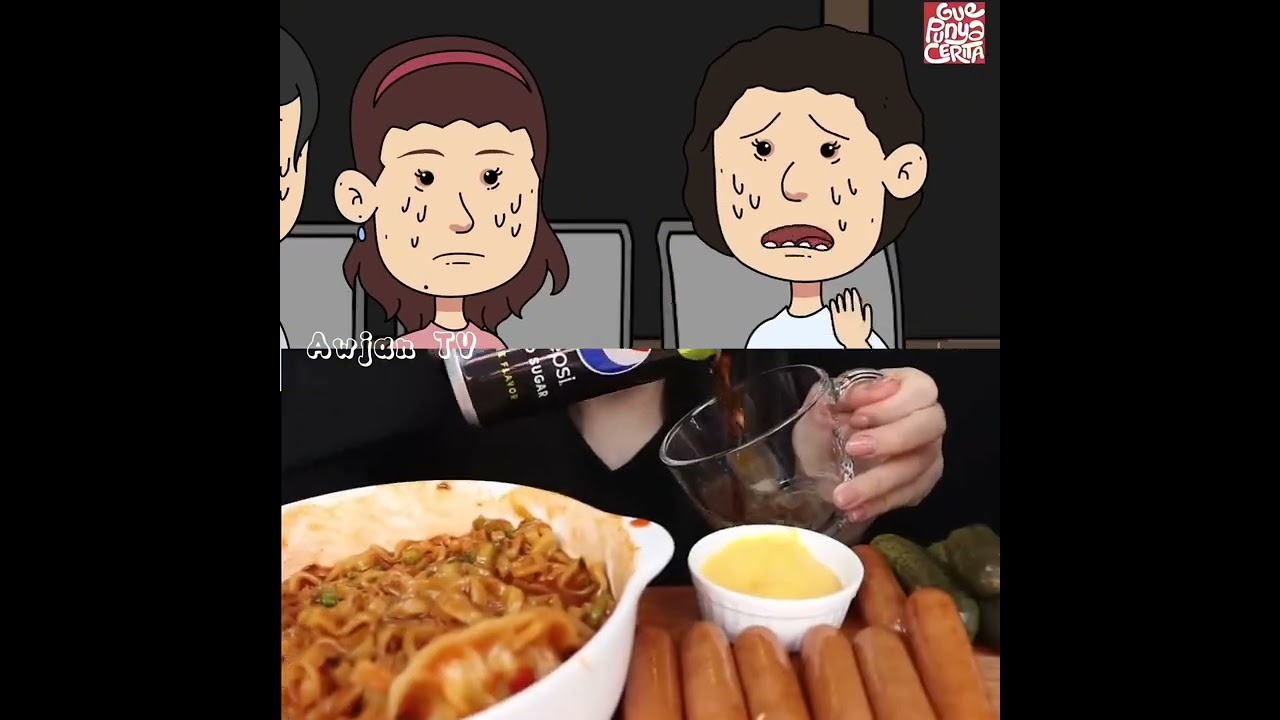 gue punya cerita 💭: Kesurupan Masal || ASMR Mukbang