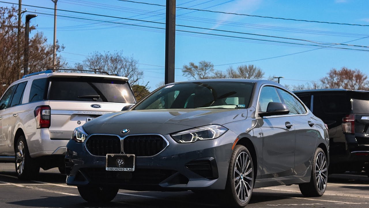 2022 BMW 228i Gran Coupe Startup, Exhaust ,Walkaround and Review - YouTube